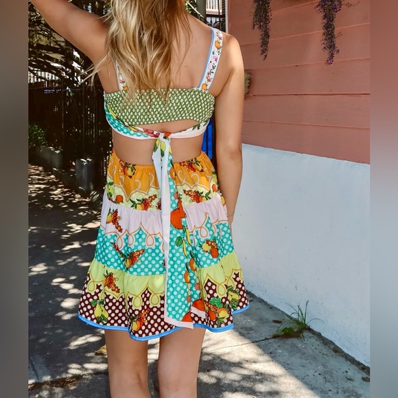 2x HP! Orangery Cut-Out Mini Dress - Picture 5 of 8